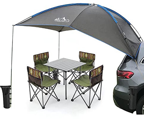 TentHome SUV Tailgate Tent Awning Sun Shelter for Camping 3-4 Persons