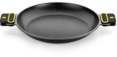 BRA Daily Pro Paellera 36 cm, antiadherente sin PFOA, apta para todo tipo de cocinas e inducción