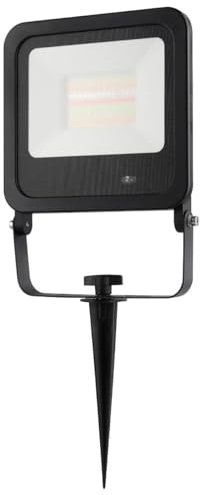 B·LED BARCELONA LED - Proyector LED exterior RGBW con mando - IP65-120º- 50W