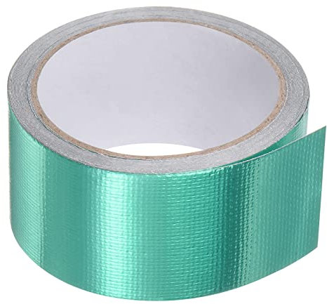 sourcing map Tarpaulin Repair Tape, 2 x24.6ft Waterproof Rip Stop Patch and Tent Repair Tape for Tear Resistant Tent Greenhouse, Green