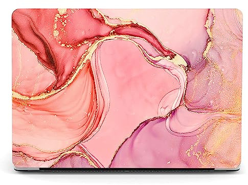 Berkin Arts Kompatibel mit MacBook Pro 16 Zoll Hülle, 2022 2021 Freisetzung A2485 M1 Pro M1 Max/A2780/A2991 Tastaturschutz & Displayschutz Cloisonnismus Roségold-Volor-Schema
