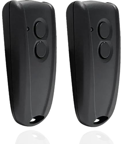 Garagentoröffner 433MHz kompatibler Handsender für Hörmann Ecostar RSC2, RSE2, RSZ1 437681 Fernbedienung, 2 Pack Garagentoröffner Fernbedienung