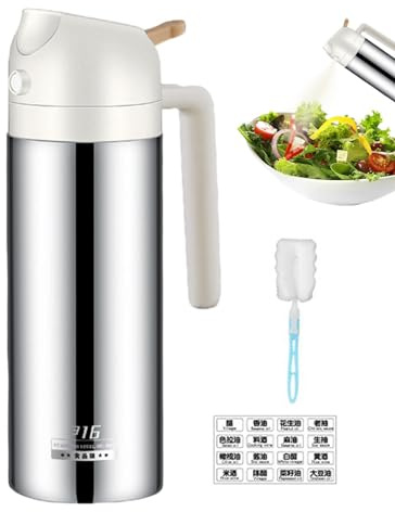 Spruzzatore per olio d'oliva, spruzzatore per bottiglie di olio d'oliva – bottiglia di olio d'oliva – spruzzatore per bottiglie di olio d'oliva Mister, bottiglia spray da cucina, da cucina,