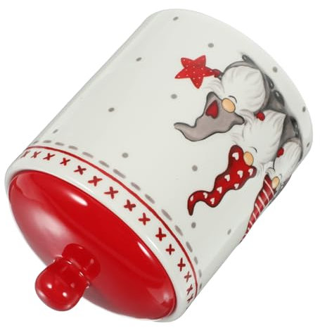 PRETYZOOM Tarro De Almacenamiento De De Cerámica Para Navidad Jarra Hermético Para y Comida Para Organizar y Mantener Los Alimentos