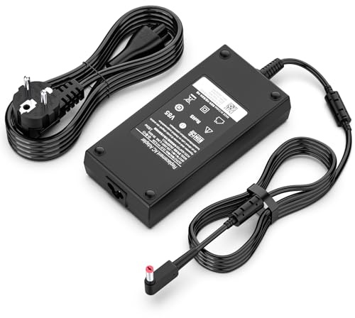 Etssembo 180W Netzteil Ladegerät Adapter Kompatibel mit Acer Nitro 5 7 AN515-53 AN515-54 AN515-55 Predator Helios 300 G3-571-73H3 G3-572-763V Aspire V15 VN7-593G ADP-180MB K V17 VN7-793G