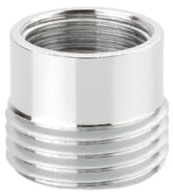 Wasserhahn-Adapter M16/M18/M20/M22/M24 Innengewinde auf 4 Punkte G1/2 Außengewinde (Grobgewinde) Wasserhahn-Konverter Wasserhahn-Luftsprudler-Adapter for Badezimmer-Küchenarmatur, 1 Stück(M16-4 Points