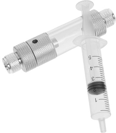 WOONEKY Aquarium Co2 Bubble Counter and Carbon Dioxide Refiner with Integrated Check Valve Adjustable Aluminium Alloy Co2 Injection System for Planted Aquariums Fish Tank Accessories