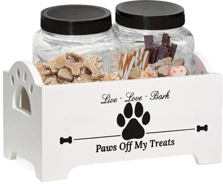 Pet Food Storage Container - Airtight Dog Food Container, Dog Storage Jar | Ideal Fresh Dog Treatments Store Rob
