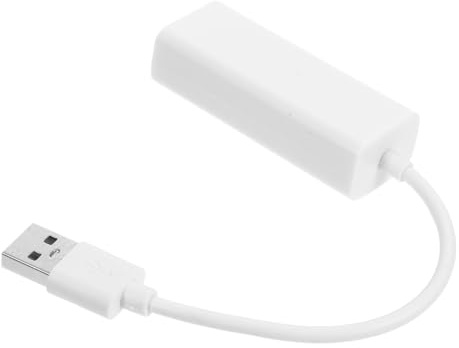 DOITOOL Adaptador De Tarjeta De USB Blanco para Adaptador USB Ethernet De Mbps para Uso Oficina o Casa
