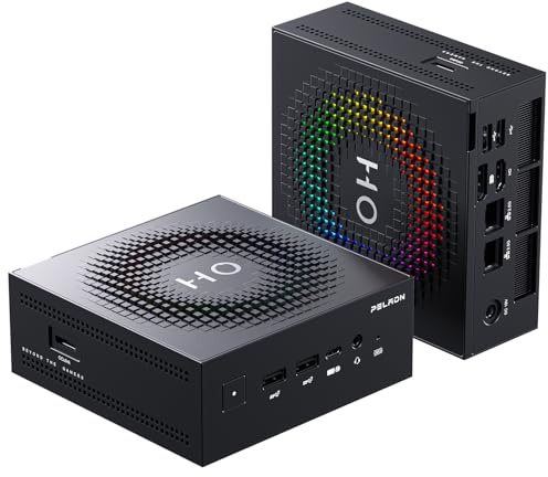 PELADN Mini-PC: AMD Ryzen AI 9 HX 370, 32GB LPDDR5X, 1TB PCIe 4.0 SSD, WiFi 7, USB4, BT 5.4, Dual-LAN, 3X 4K 60Hz über DP/HDMI