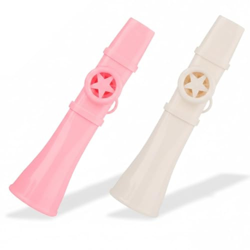 YUZNA Neu Kazoo Instrument 2026 - Bell Mund Adjustable Tone, Easy to Play, Leichtes Kinder Musikinstrument Unterwegs, rutschfeste Mehrweg Pfeife, Begleitung AusflüGe Feste Altersgruppen