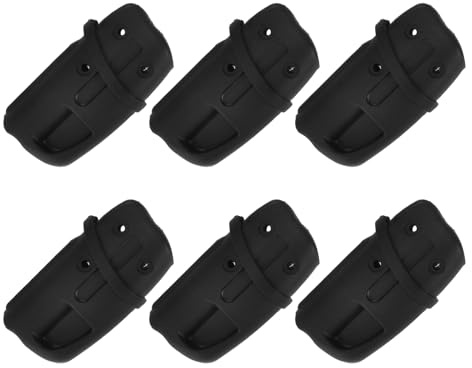 SOIMISS Fibbia Automatica per Passeggino in Nylon 6 Pezzi Chiusura a Sgancio Rapido, Fibbia Pieghevole e Blocco Stabilizzatore per Piegatura Semplice, Adatta alla Maggior Parte