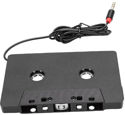 Annadue Auto-Kassetten-zu-Aux-Adapter, Universeller Kassetten-Adapter mit Typ C auf 3,5 Mm Aux-Kabel, 4-Kanal-Stereo-Ausgang für Handy, MP3-Player, Autoradio