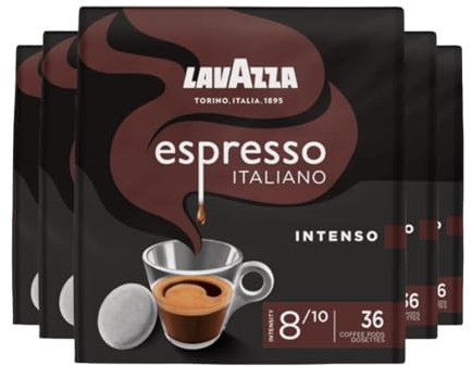 Lavazza - Lot de 180 Capsules dosettes souples - Capsules Intenso