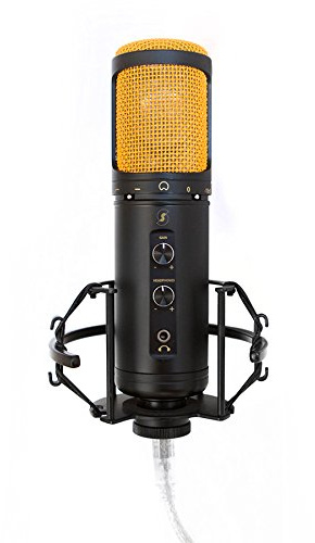Editors Keys SL600 USB Microphone | Record Amazingly HD Clear Vocals | Comes complete with Case, Cable and Shockmount. Singing, Voice over PC, Mac
