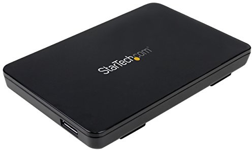 StarTech.com USB 3.1 (10Gbps) Tool Enclosure for 2.5? SATA Drives - Ultra-fast, Portable Data Storage - Lightweight Plastic (S251BPU313)