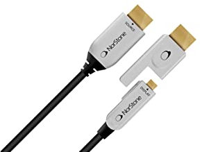 Norstone Jura HDMI-Optic - Câble HDMI avec Fibre Optique de 20 m
