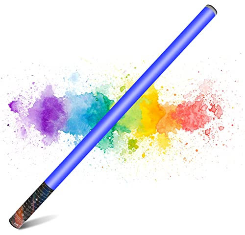 Portable LED Video Light,LUXCEO Mood1 Photography Light Stick,Dimmable & Memory,Built-in 2000mAh Battery,RGB Photo Lamp for YouTube,TikTok,Game Streaming,Party Bar (85cm)