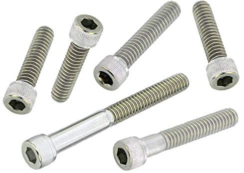Screws4Bikes | 25x 1/4-20 x 1 3/4 (44mm) UNC Zylinderkopfschraube mit Innensechskant Zoll | Edelstahl