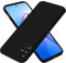EASSGU Funda para Samsung Galaxy A51 4G (6.5 Inches), Carcasa de Silicona Suave de TPU - Negro