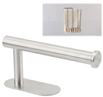 Toilettenpapierhalter Ohne Bohren Toilettenhalter mit Klebeetikett Klorollenhalter Kleben Toilettenpapierhalter Selbstklebend Edelstahl Klorollenhalter für Toiletten Waschraum