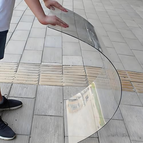 Kgfvesdc Paneles Rígidos de Policarbonato Transparente(esp:1.5mm),Planchas Transparentes Tejados,Excelente transmisión de luz,Protección UV, para techos paneles de repuesto,Cochera Cubierta Toldo