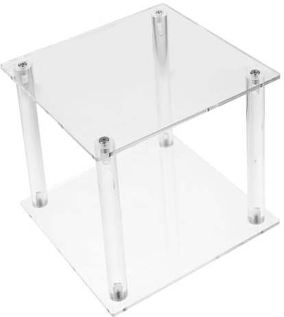 SOLUSTRE Acrylständer für Blumenarrangements Hochzeitstisch Dekoration Sicher und Praktisch Eleganter Transparenter Blumenständer für Deko und Präsentation im Innenbereich