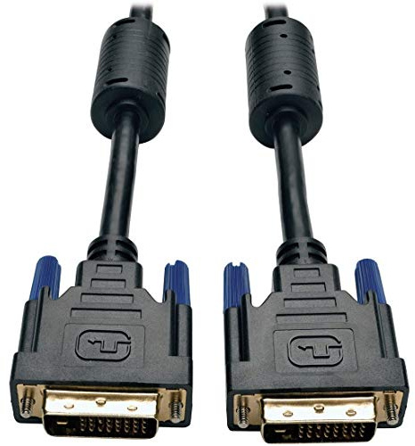 Tripp Lite DVI Dual Link Cable, Digital TMDS Monitor Cable (DVI-D M/M) 50-ft.(P560-050) , Black