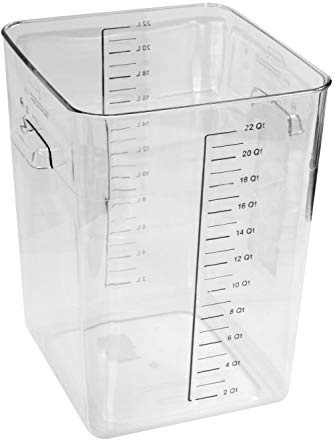 Rubbermaid 20.8L Space Saving Container - Clear