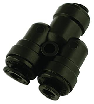 Connect 31059 - Divisor de 2 vías de Ajuste a presión, 12 mm x 12 mm, 5 Unidades
