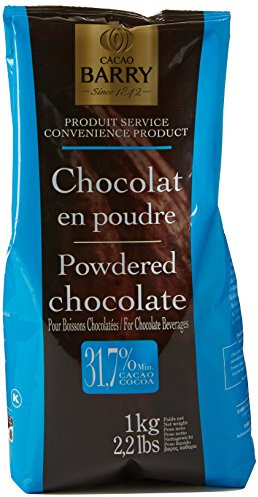 Cacao Barry - Chocolat en poudre pour boissons chocolatées 1 kg