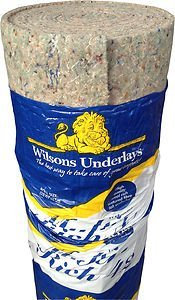 10mm Thick - Wool Heat Insulation Felt Carpet Underlay - 42oz