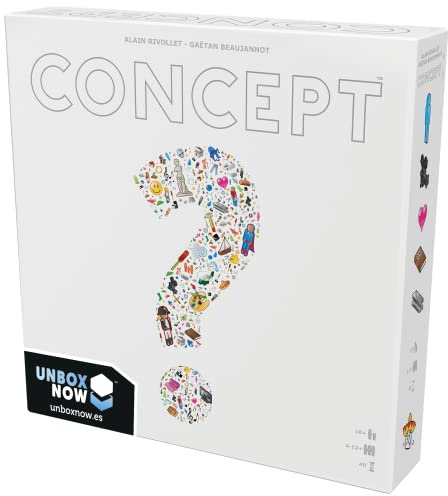 Asmodee Concept, Juego de Mesa de Comunicación Visual
