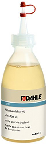 Dahle Bürotechnik Spezialöl für Aktenvernichter Aktenvernichter-Öl DAHLE 20793, Flasche, 400 ml