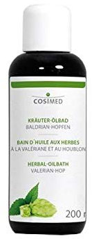 Kräuter-Ölbad Baldrian-Hopfen 200 ml Flasche Badezusatz