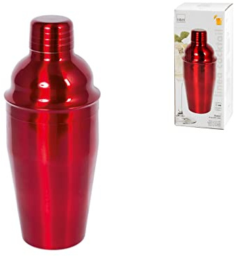 H/H Coctelera, Rojo/Acero, 55 cl
