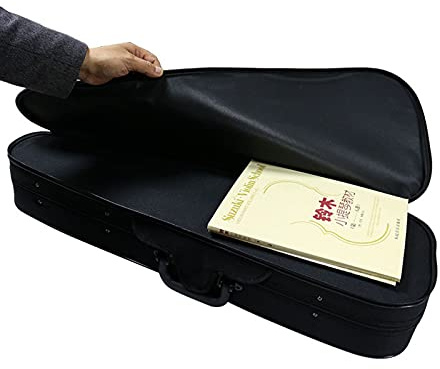 XQHDWEC 4/4 Geigenkoffer/Taschen in Voller Größe,Professionelle Hartschalenkoffer,Kontur Kompakt,Leicht,Verstellbare Träger