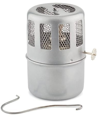ambassador Hanging Paraffin Greenhouse Heater, Silver (ABPH20)
