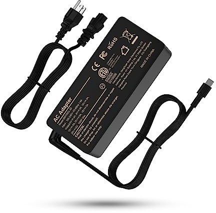 Yenyoh 100W USB C Laptop Charger, Fast USB-C Power Adapter Compatible with Lenovo ThinkPad, HP, Dell, Asus, Acer, MacBook, Chromebook and More, PD 3.0 Type C Notebook Power Cord