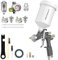 InoKraft D1 LVLP Luftspritzpistole, Premium-Kit, einfach zu bedienen, Farbpistole für Autos & Haus, DIY-Malerei, 1,3/1,5/1,7 mm Düsen, mit Farbsprühzubehör