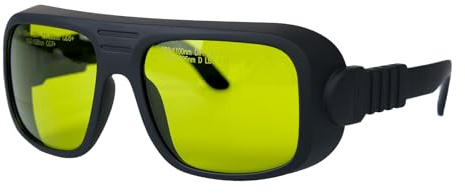 ZAC US Stock XI-05P Laser-Schutzbrille, OD 7+/OD 8+, Laserschutzbrille, 800-1100 nm, Wellenlänge für Faserlaser-Reiniger, Schweißer