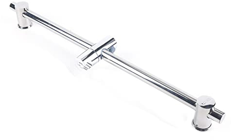 Verstellbare Duschstange,Universal Handbrause Halterung, Duschheber,360° drehbar Brausehalter,Hand Shower Head Holder Riser Rail Bracket 66cm,Wandstange Dusche variabel,Edelstahl 304,25.98 Zoll,New