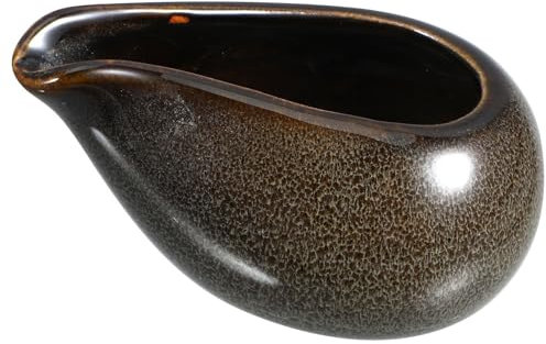 Cabilock Brocca Ceramica Per Salsa Contenitore Per Latte e Condimenti Design Elegante e Funzionale