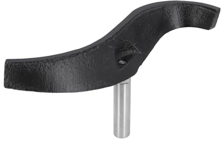 Lathe Tool Rest, Wood Lathe Tools Lathe Turning Tool Rest 16mm S Curved 5/8 Inch Diameter Alloy Steel and Cast Iron Lathe Tool Rest