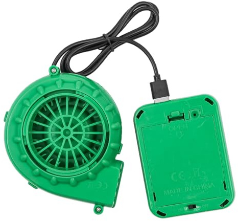 Hsthe Sea Mini-Gebläse, USB-betriebenes Luftgebläse für aufblasbare Kostüme – tragbarer Ventilator für Halloween-Cosplay-Kostüme
