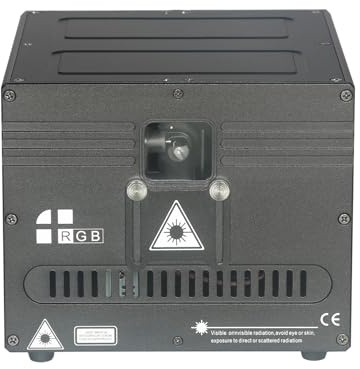 1000 mW, 1 W, luce da discoteca, luce per feste RGB DMX ILDA laser show animazione grafica full colored party 100 effetti diverse modalità