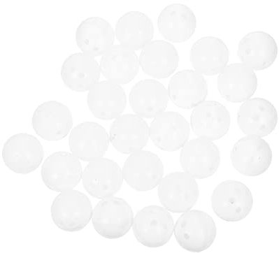 MOLUCKFU 30 Stück Kunststoff Glocken 38mm Kinder Zubehör Leicht Rund Selbstgemacht Zubehör Für Plüschtiere Und Klatschspielzeug