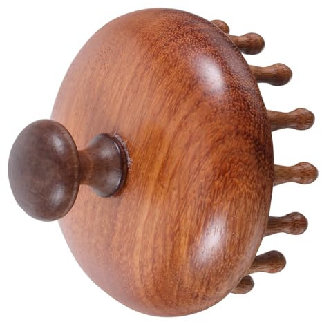 Ipetboom Holz Kopfhautmassagebürste Tragbar Werkzeug Für Haar Kopf Pflege Massage Zubehör Solid Robust Bequem Verwendung