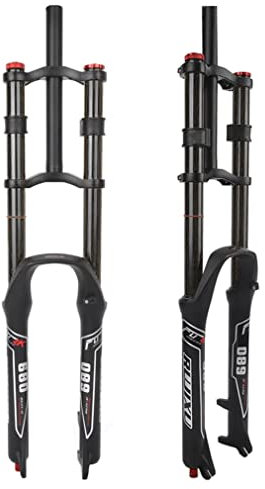 Mountainbike-Gabel, Mountainbikes, Federgabel 26/27,5/29, Reise, 130 mm, XC/DH, Luftgabel, Downhill, Doppelkrone, Rebound-Einstellung, 1-1/8 gerade, QR, manuelle Verriegelung