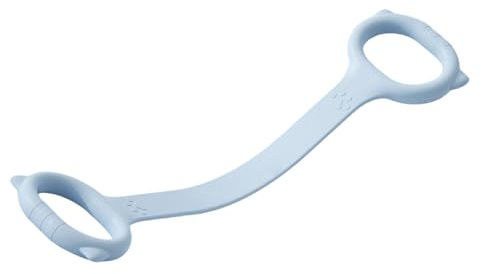 DOUDINGMAO Cuerda de tracción muscular para entrenamiento, 8 bandas de resistencia, cuerda elástica para entrenamiento, espalda abierta, cinturón elástico